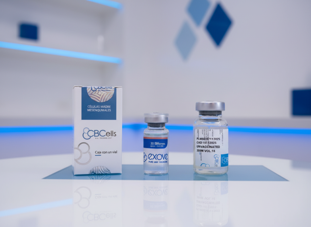 Mesenchymal stem cells and exosomes by CBCells.