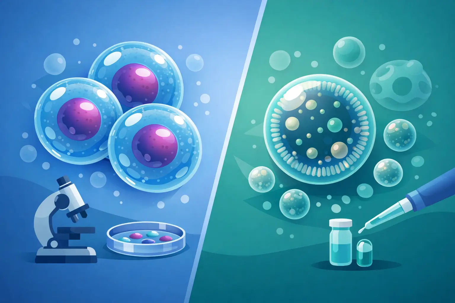 Stem Cells vs Exosomes: Which Fits Best for You?
