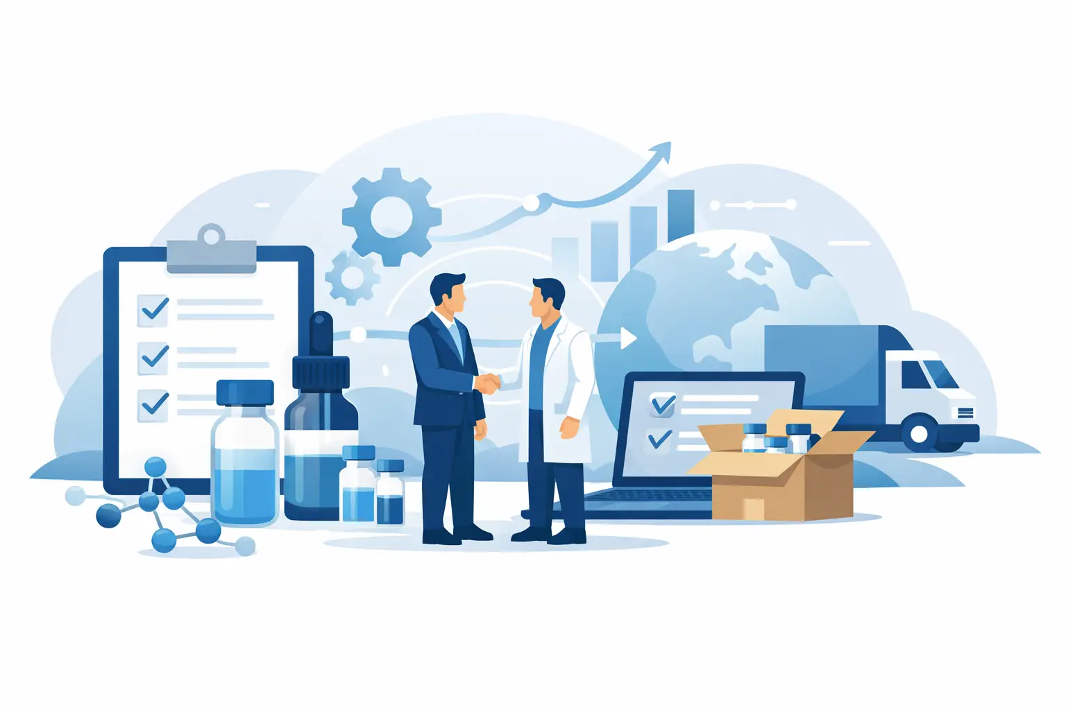 How Wholesale Peptide Onboarding Works