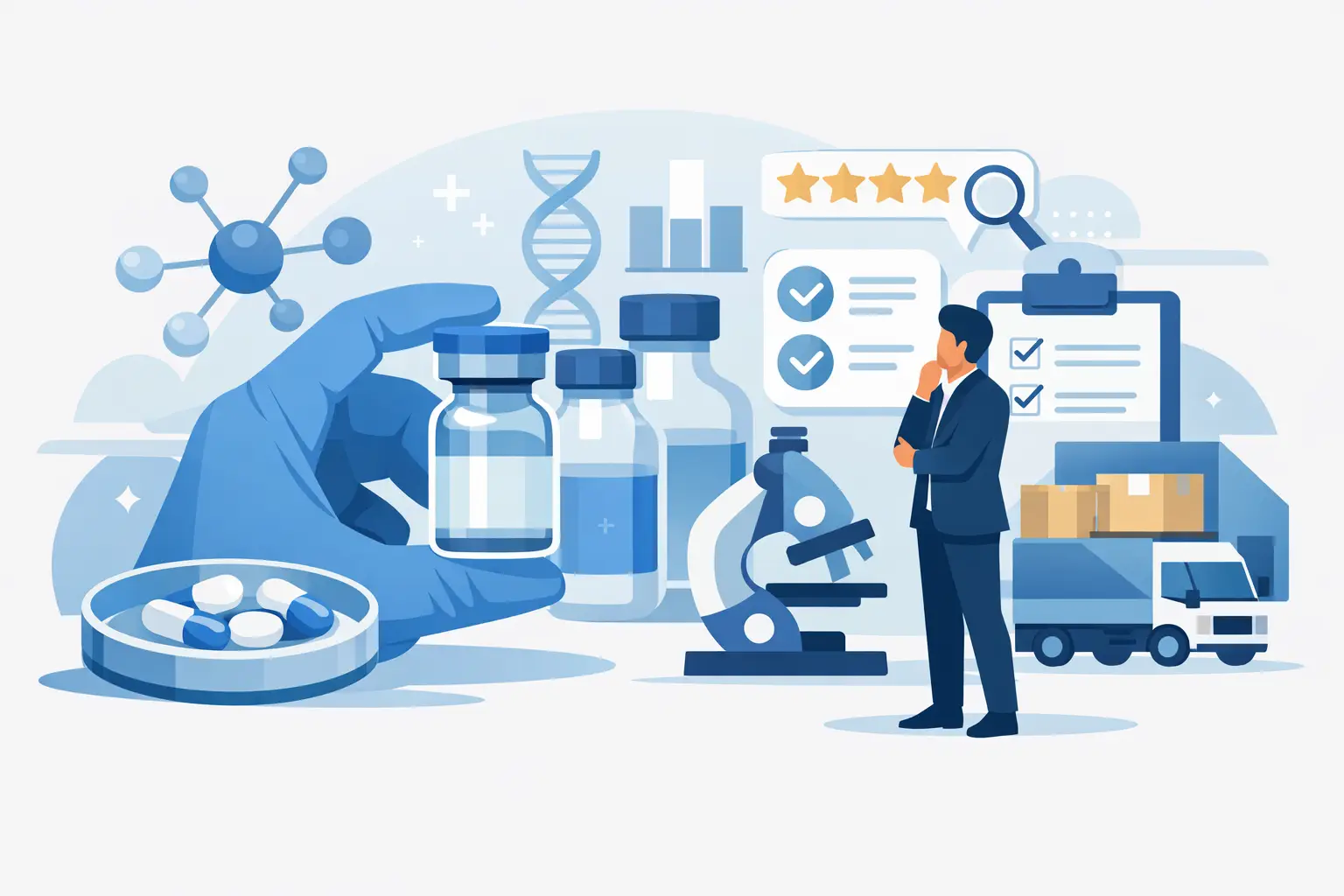 BPC 157 Research Peptide Supplier Review