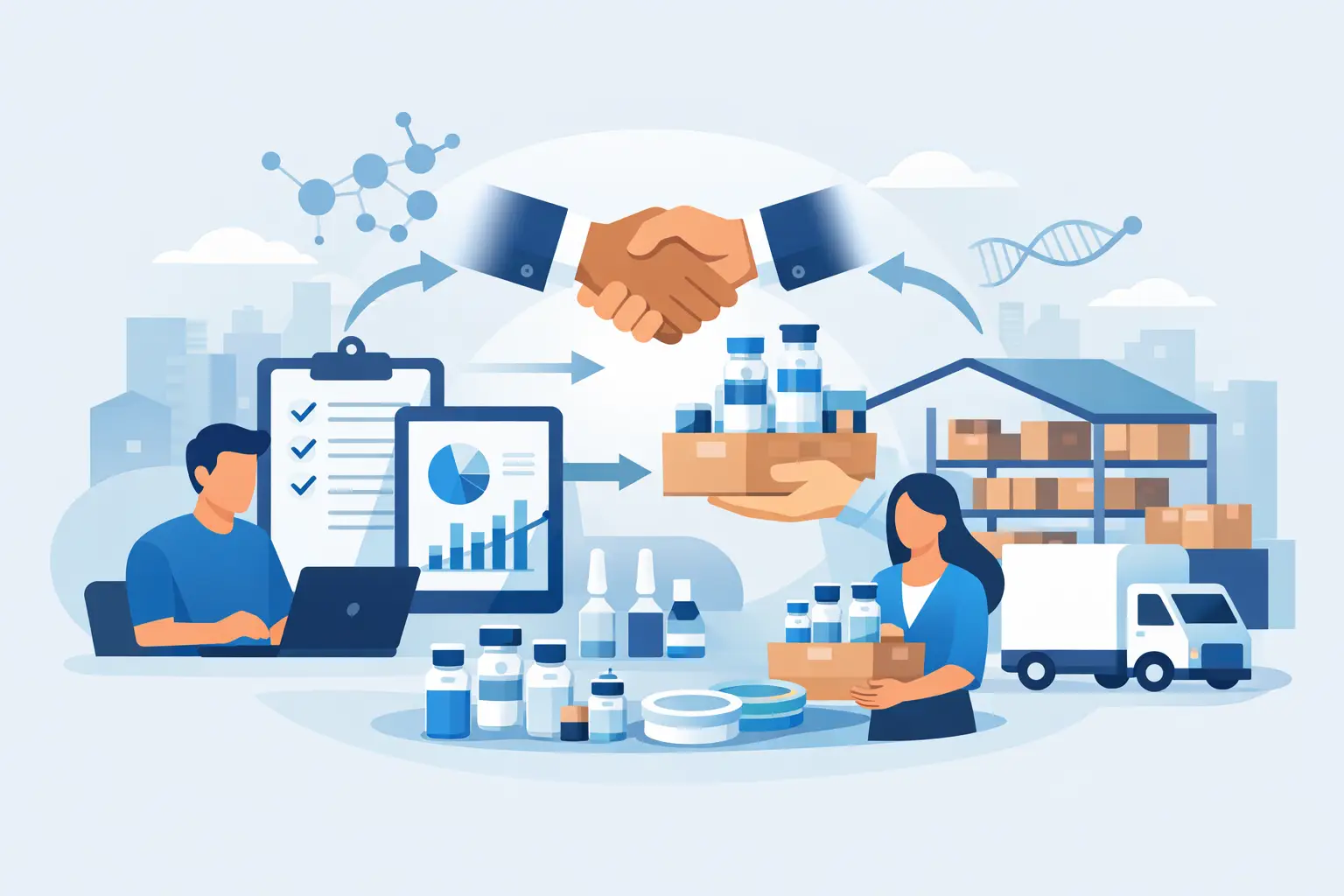 How Peptide Wholesale Accounts Work
