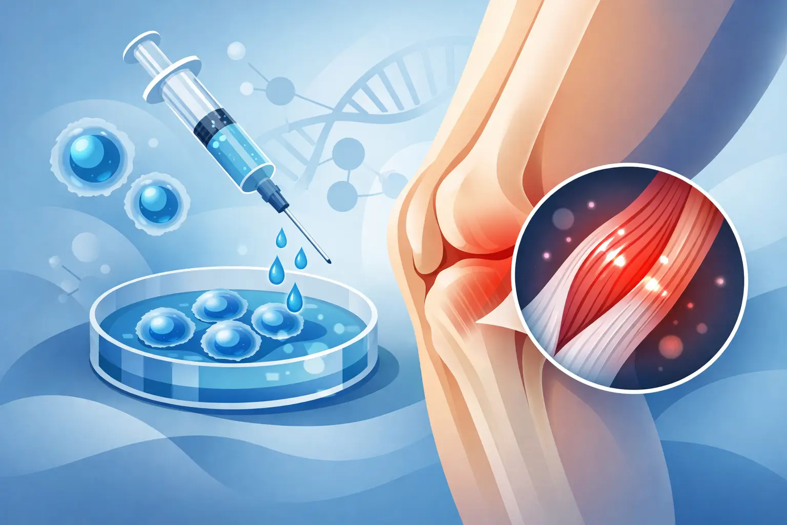Stem Cell Therapy for a Tendon Injury
