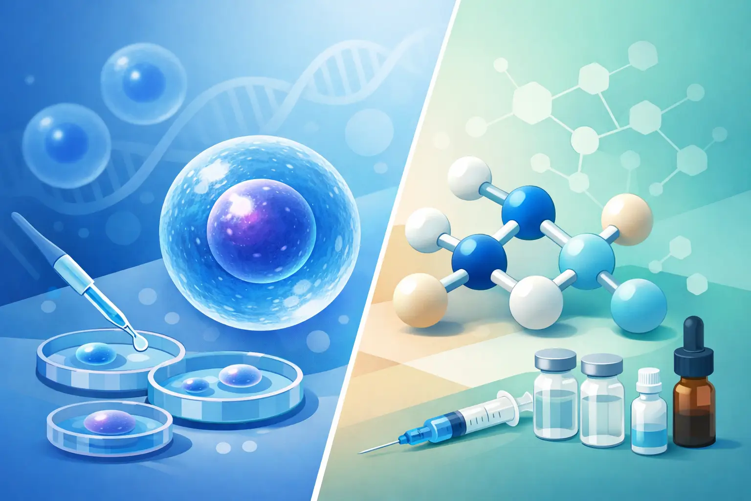 Stem Cells vs Peptides: What Fits Best For You?
