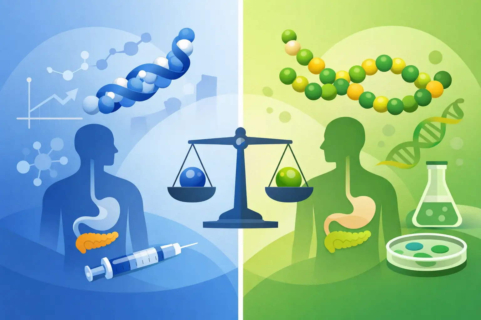 GLP-1 vs Amylin Research for Metabolic Science